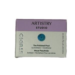 Amway Artistry Studio The Polished Pout Lip Exfoliator + Conditioner .60 Oz New